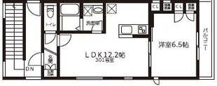 マンション大山の物件間取画像